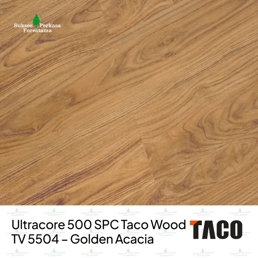Ultracore 500 SPC Taco Wood TV 5504 – Golden Acacia