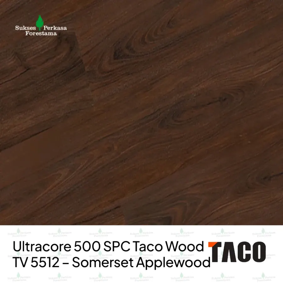 Ultracore 500 SPC Taco Wood TV 5512 – Somerset Applewood