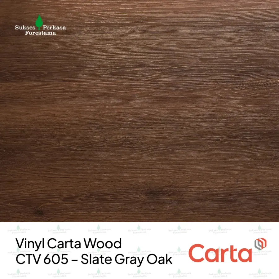 Vinyl Carta Wood CTV 605 – Slate Gray Oak