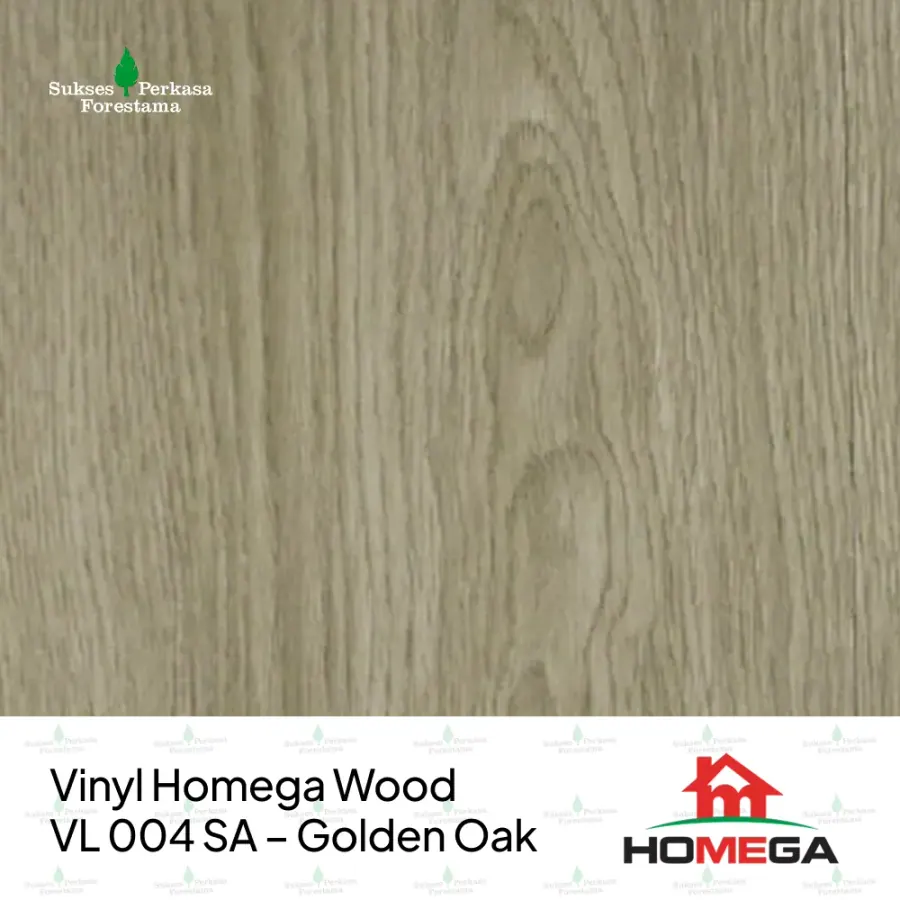 Vinyl Homega Wood VL 004 SA – Golden Oak