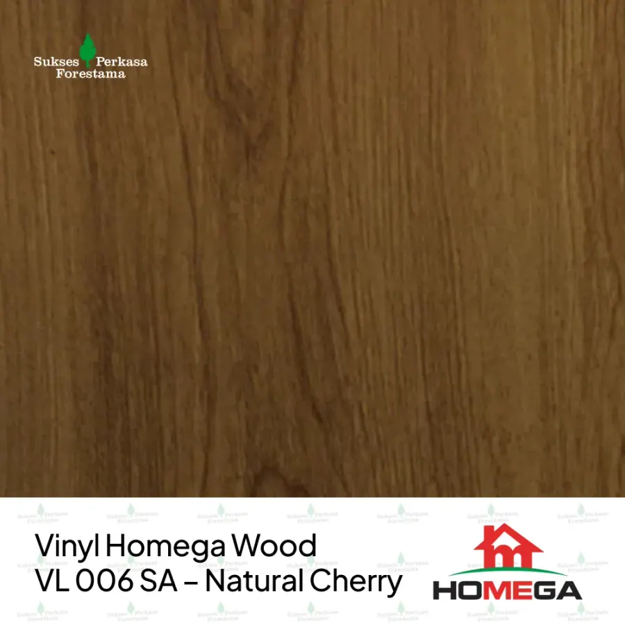 Vinyl Homega Wood VL 006 SA – Natural Cherry