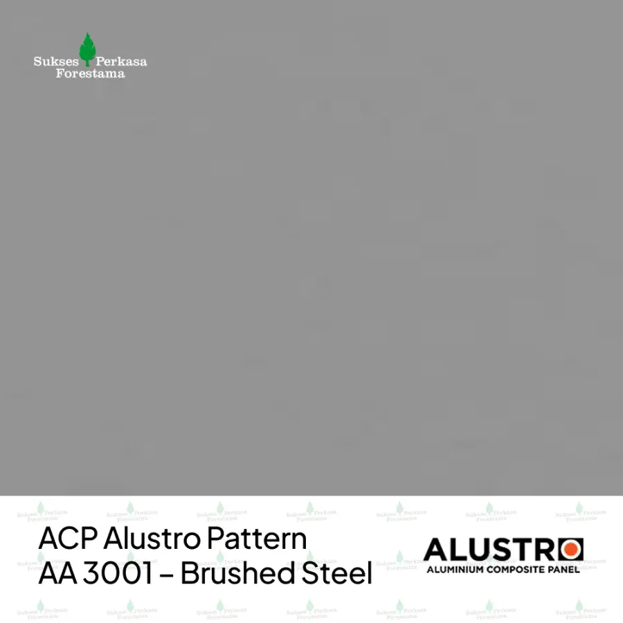 ACP Alustro Pattern AA 3001 – Brushed Steel