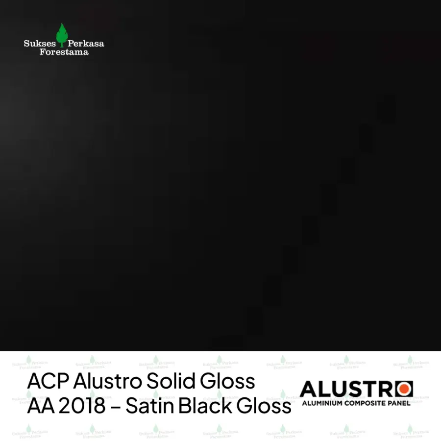 ACP Alustro Solid Gloss AA 2018 – Satin Black Gloss