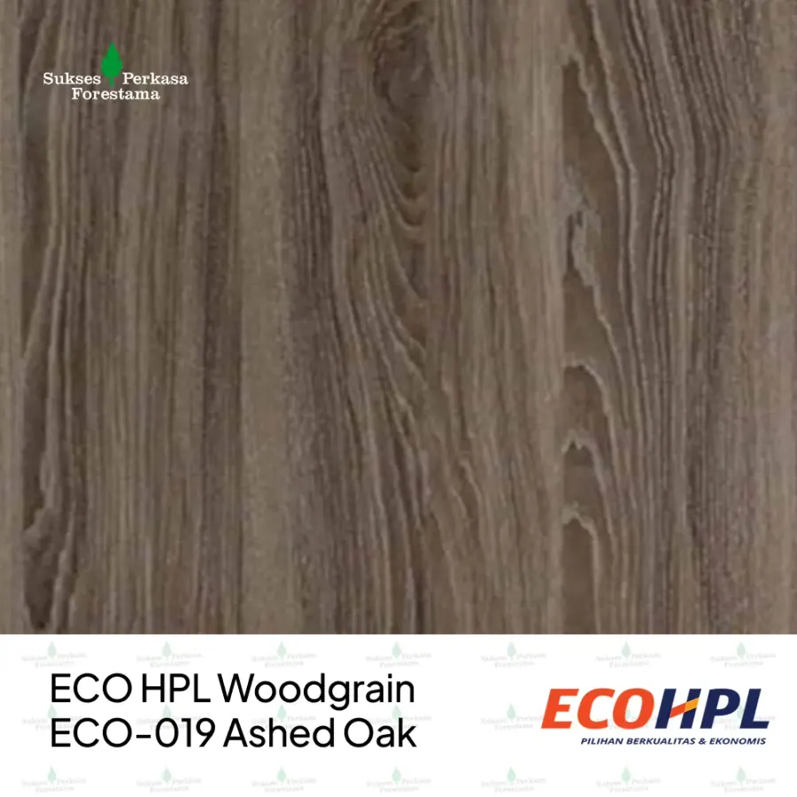 ECO HPL Woodgrain ECO-019 Ashed Oak