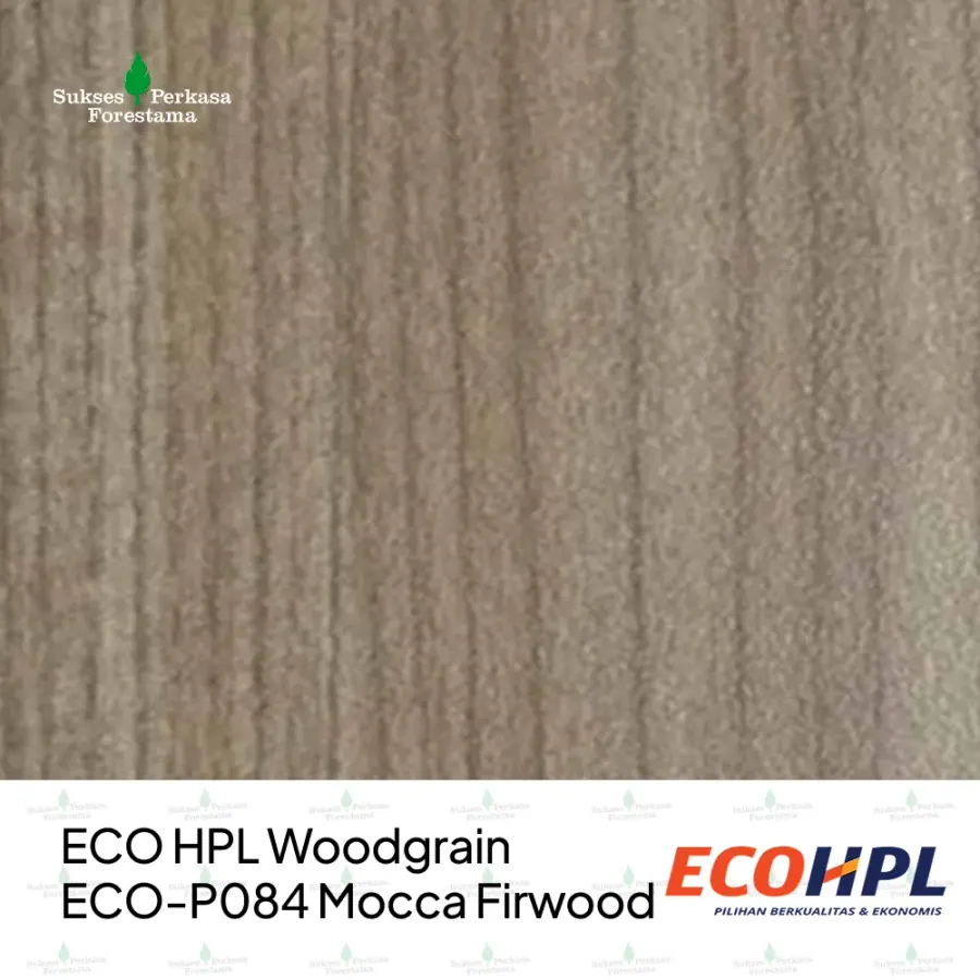 ECO HPL Woodgrain ECO-P084 Mocca Firwood
