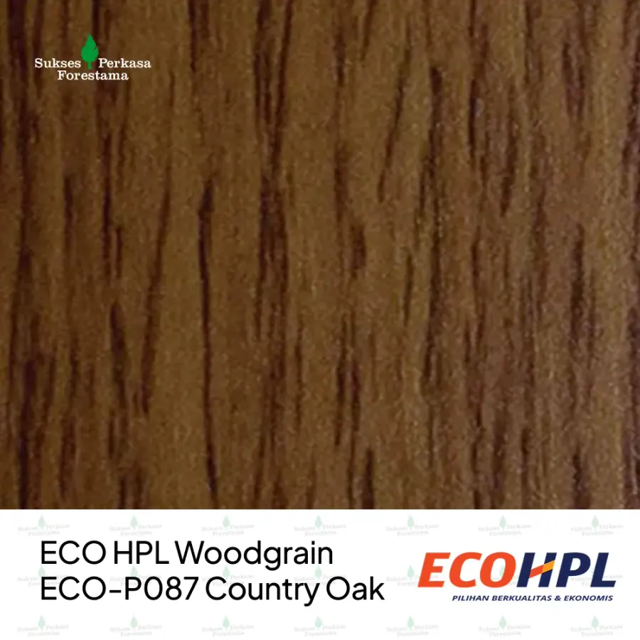 ECO HPL Woodgrain ECO-P087 Country Oak