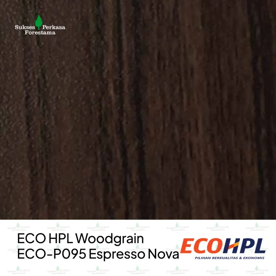 ECO HPL Woodgrain ECO-P095 Espresso Nova