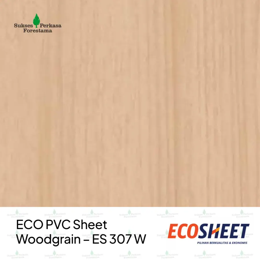 PVC Sheet ECO Woodgrain – ES 307 W