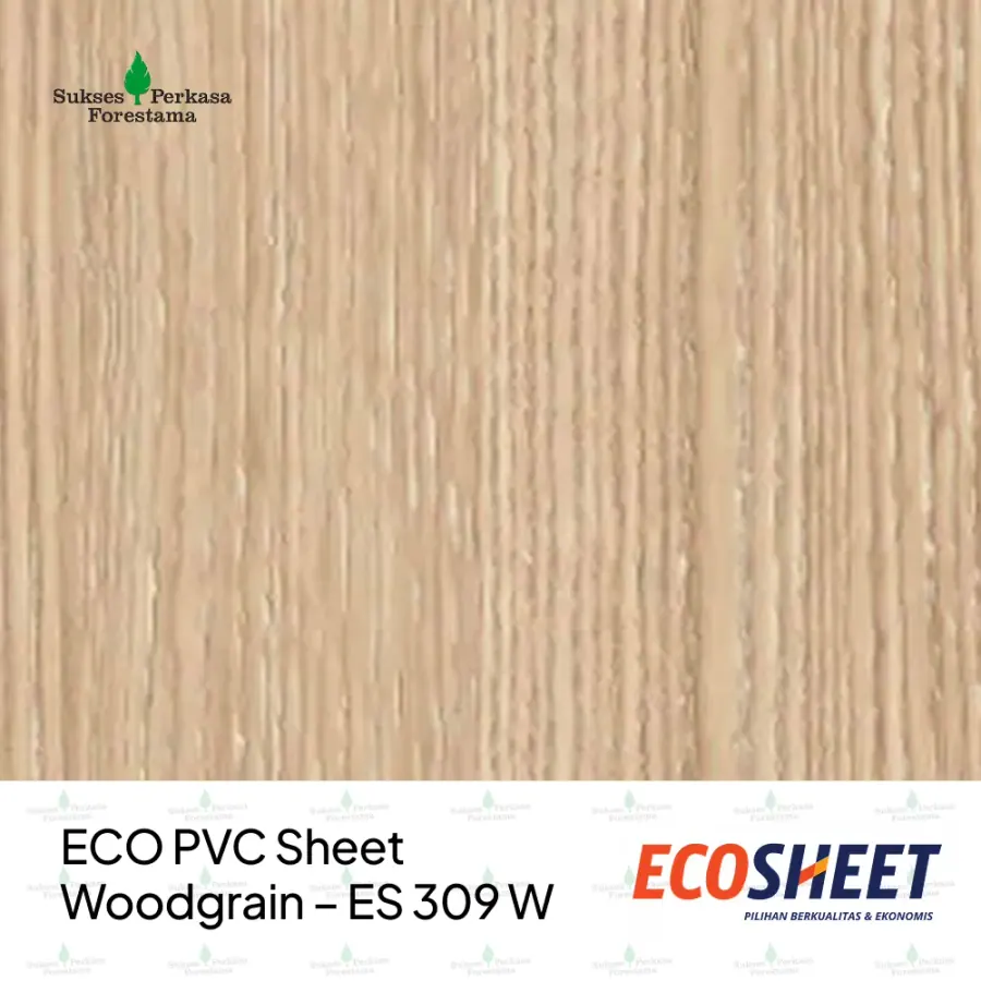 PVC Sheet ECO Woodgrain – ES 309 W