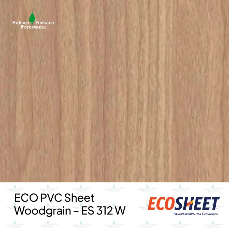 PVC Sheet ECO Woodgrain – ES 312 W