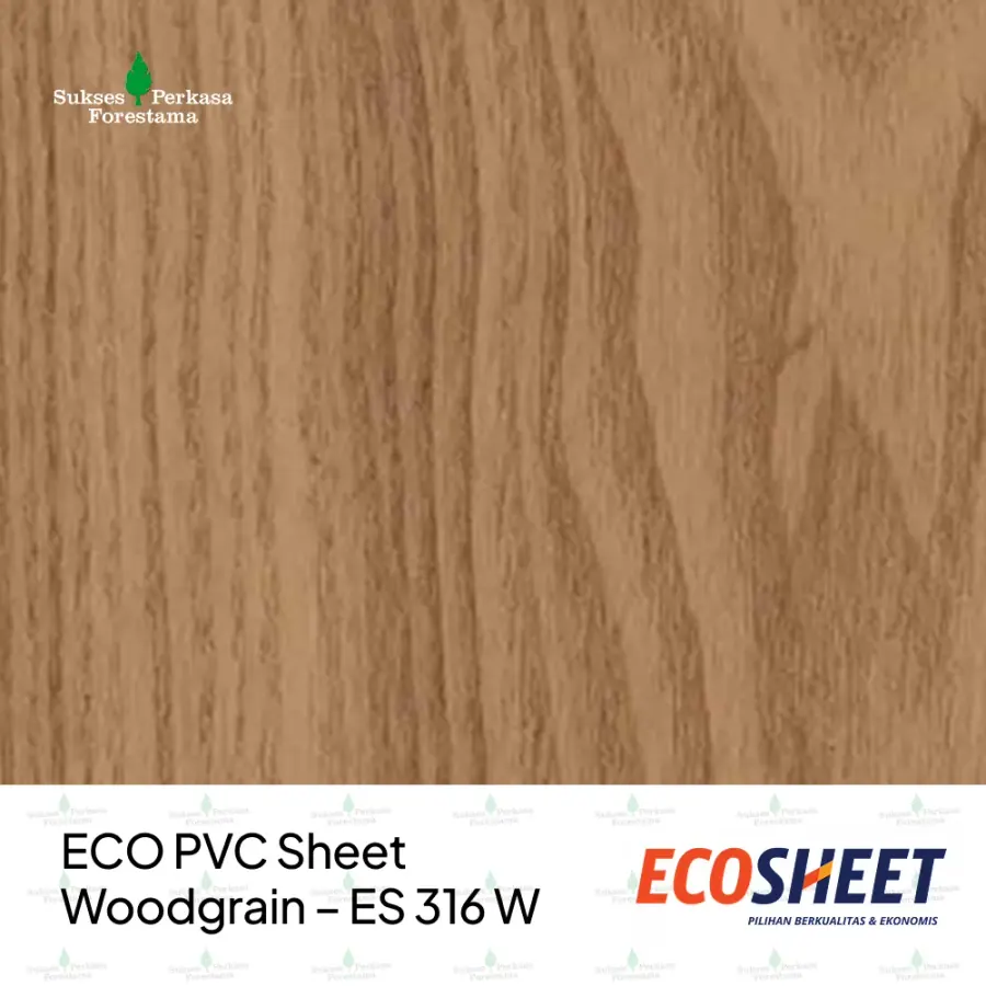 PVC Sheet ECO Woodgrain – ES 316 W