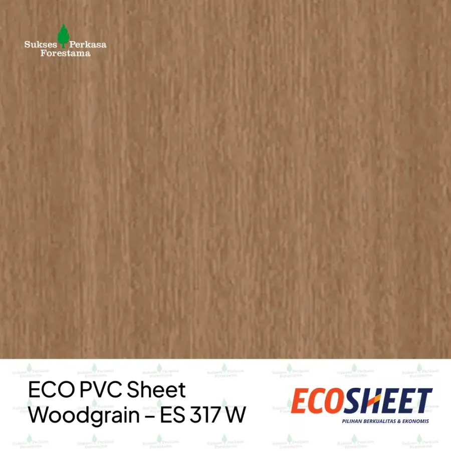 PVC Sheet ECO Woodgrain – ES 317 W