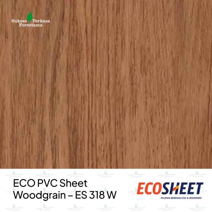 PVC Sheet ECO Woodgrain – ES 318 W