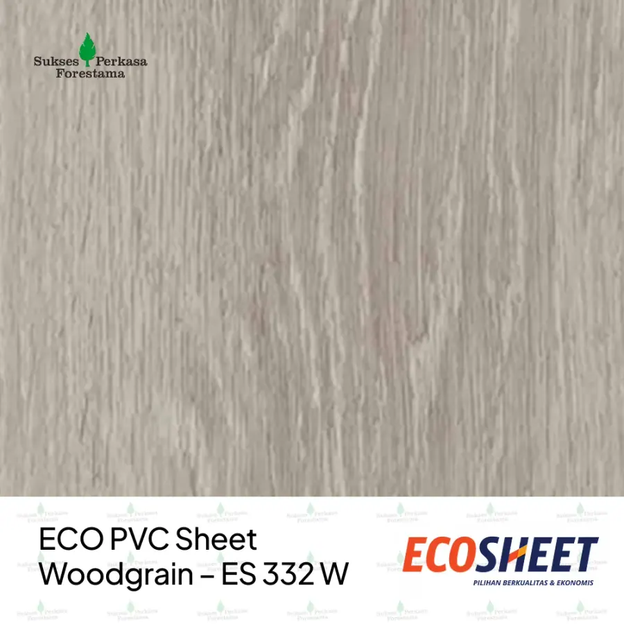 PVC Sheet ECO Woodgrain – ES 332 W