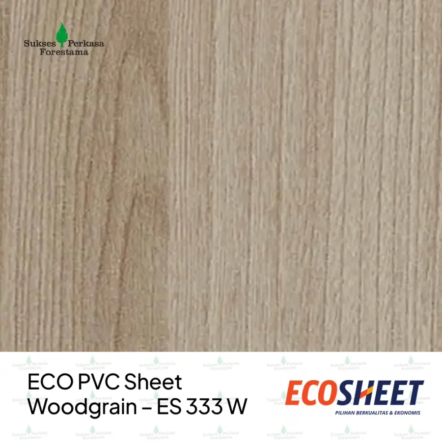 PVC Sheet ECO Woodgrain – ES 333 W