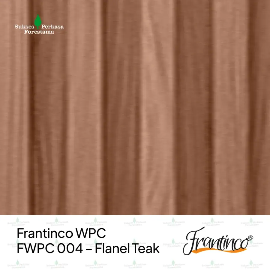 Frantinco WPC FWPC 004 – Flanel Teak