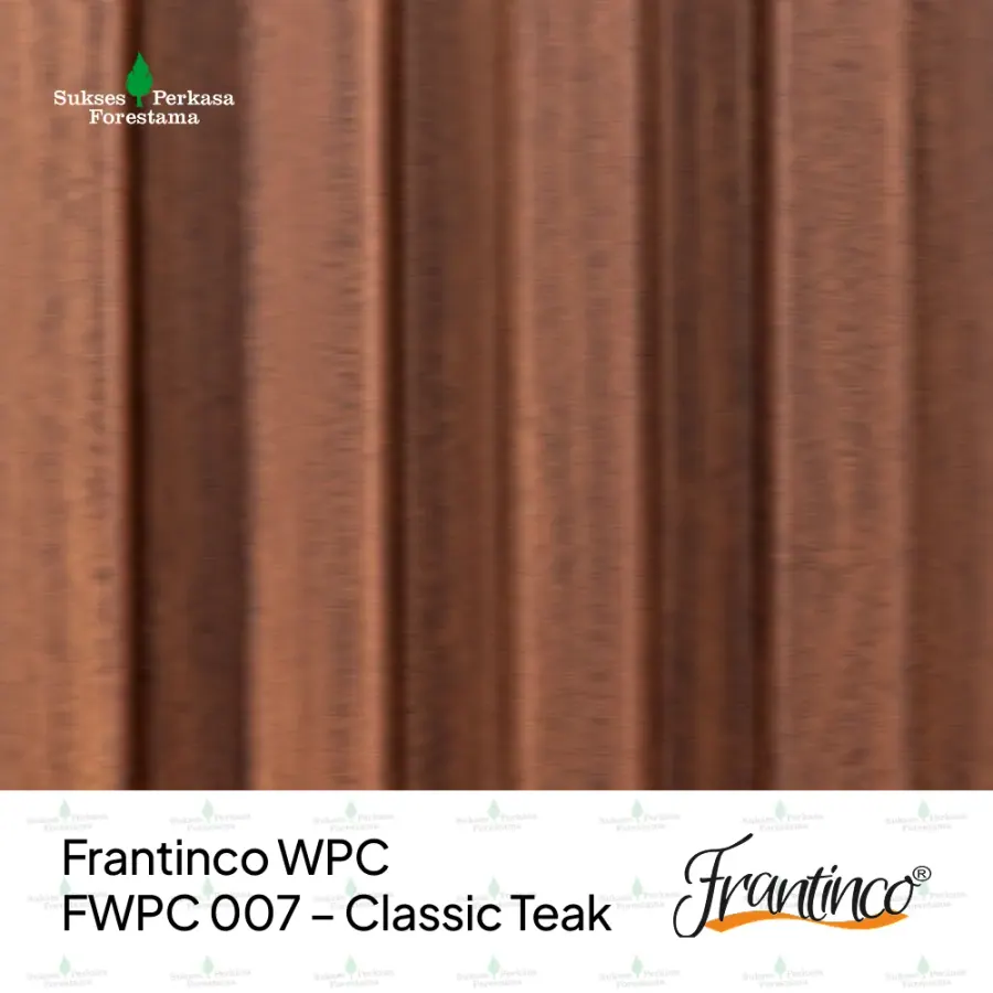 Frantinco WPC FWPC 007 – Classic Teak