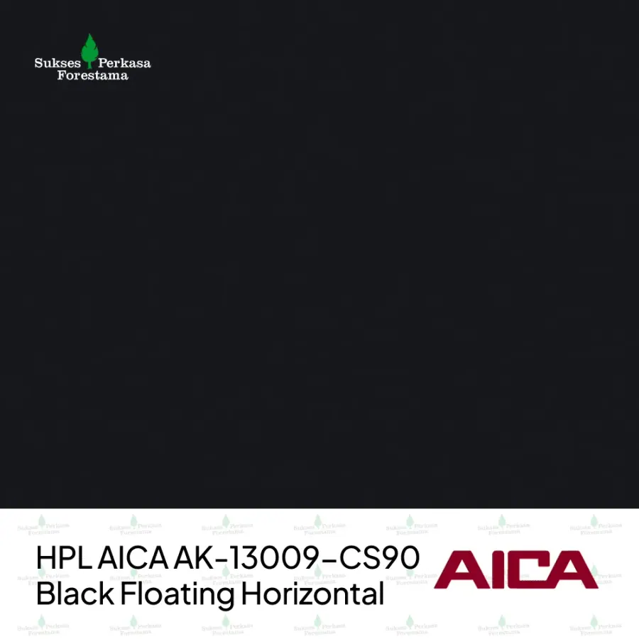 HPL AICA AK-13009-CS90 – Black Floating Horizontal