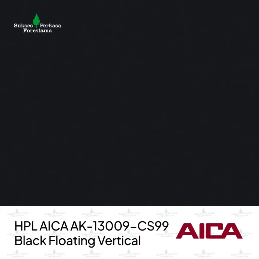 HPL AICA AK-13009-CS99 – Black Floating Vertical