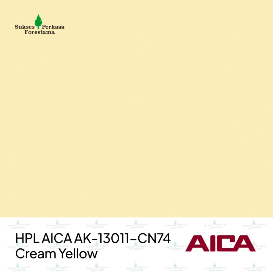 HPL AICA AK-13011-CN74 – Cream Yellow