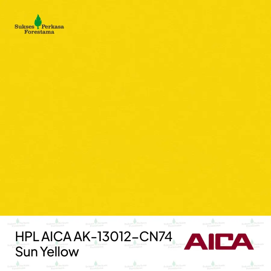 HPL AICA AK-13012-CN74 – Sun Yellow