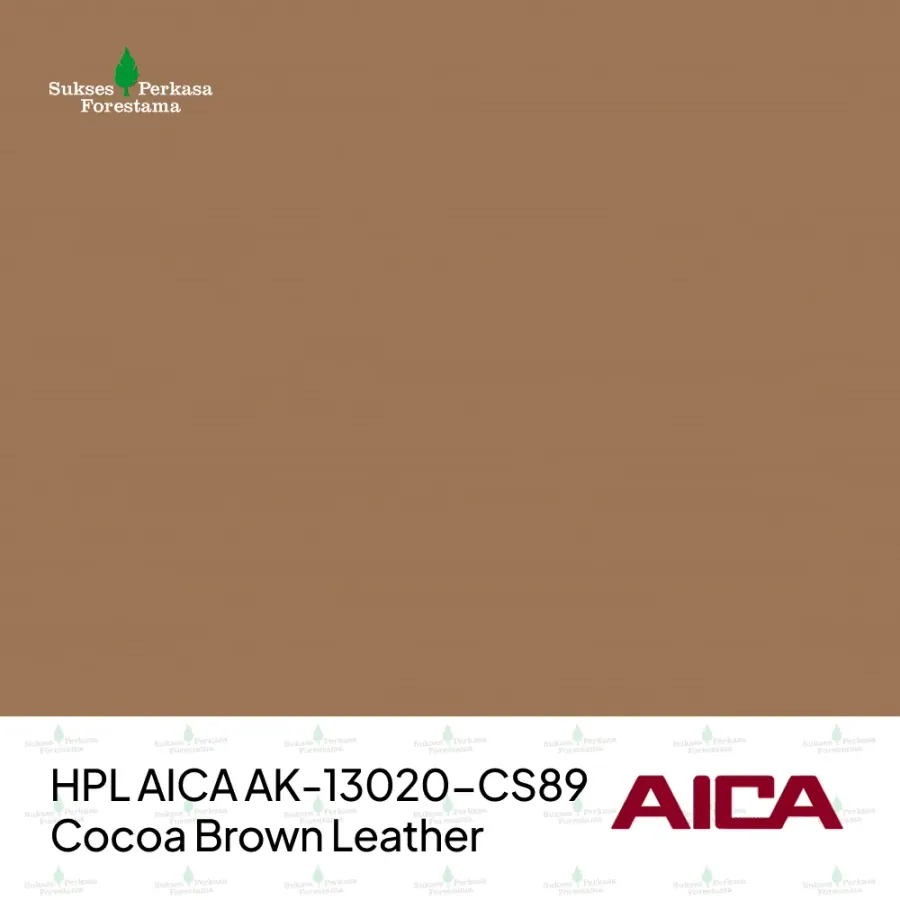 HPL AICA AK-13020-CS89 – Cocoa Brown Leather