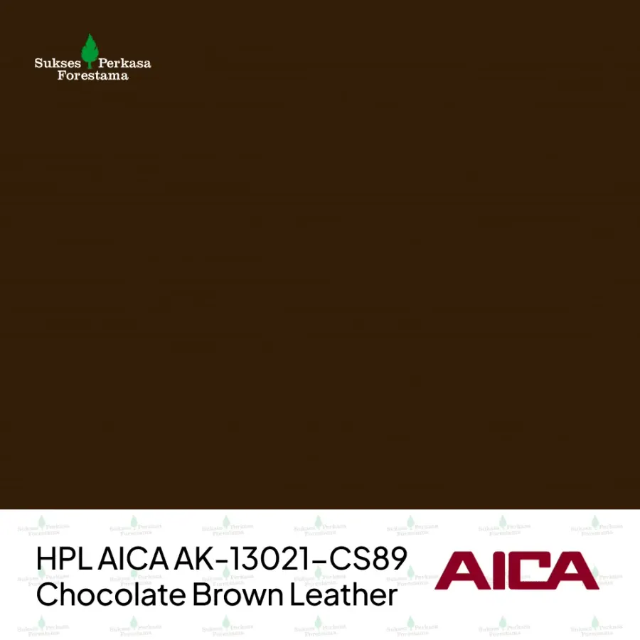 HPL AICA AK-13021-CS89 – Chocolate Brown Leather