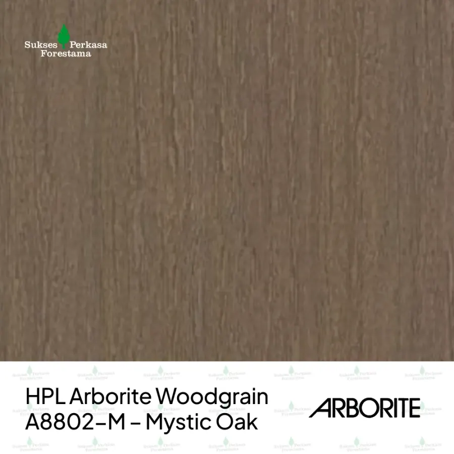 HPL Arborite Woodgrain A8802-M – Mystic Oak