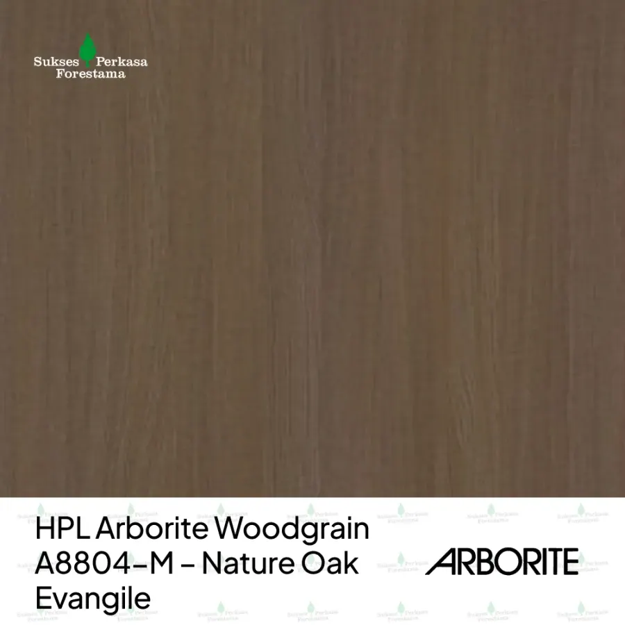 HPL Arborite Woodgrain A8804-M – Nature Oak Evangile