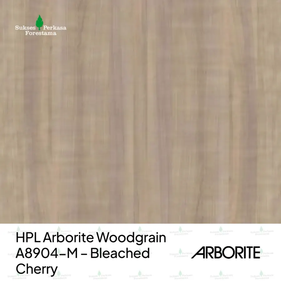 HPL Arborite Woodgrain A8904-M – Bleached Cherry