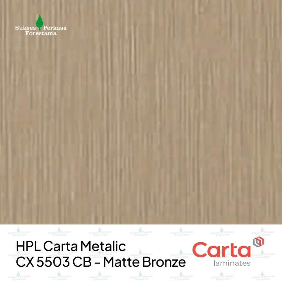 HPL Carta Metalic CX 5503 CB - Matte Bronze