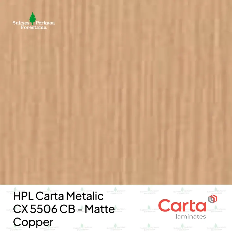 HPL Carta Metalic CX 5506 CB - Matte Copper