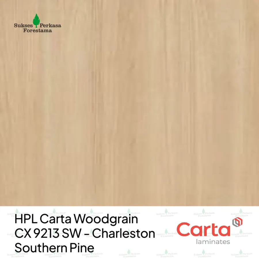 HPL Carta Woodgrain CX 9213 SW - Charleston Southern Pine