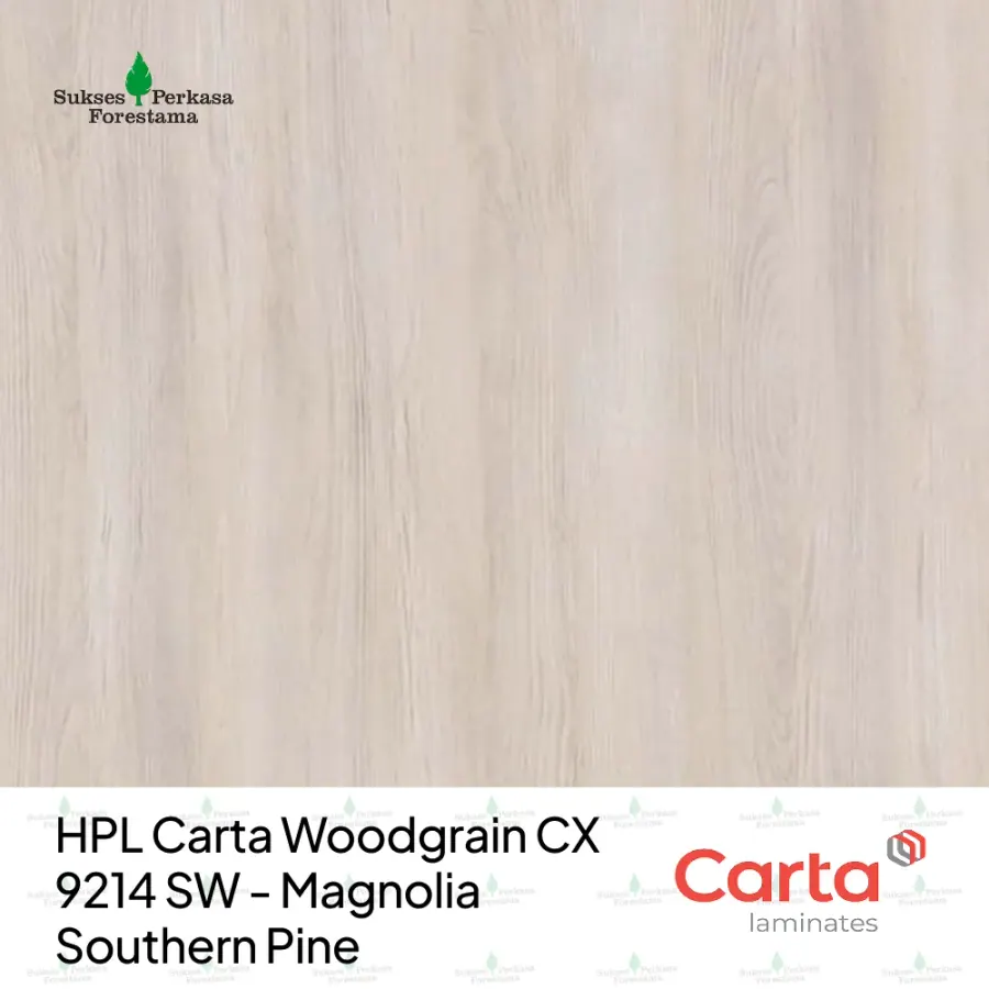HPL Carta Woodgrain CX 9214 SW - Magnolia Southern Pine
