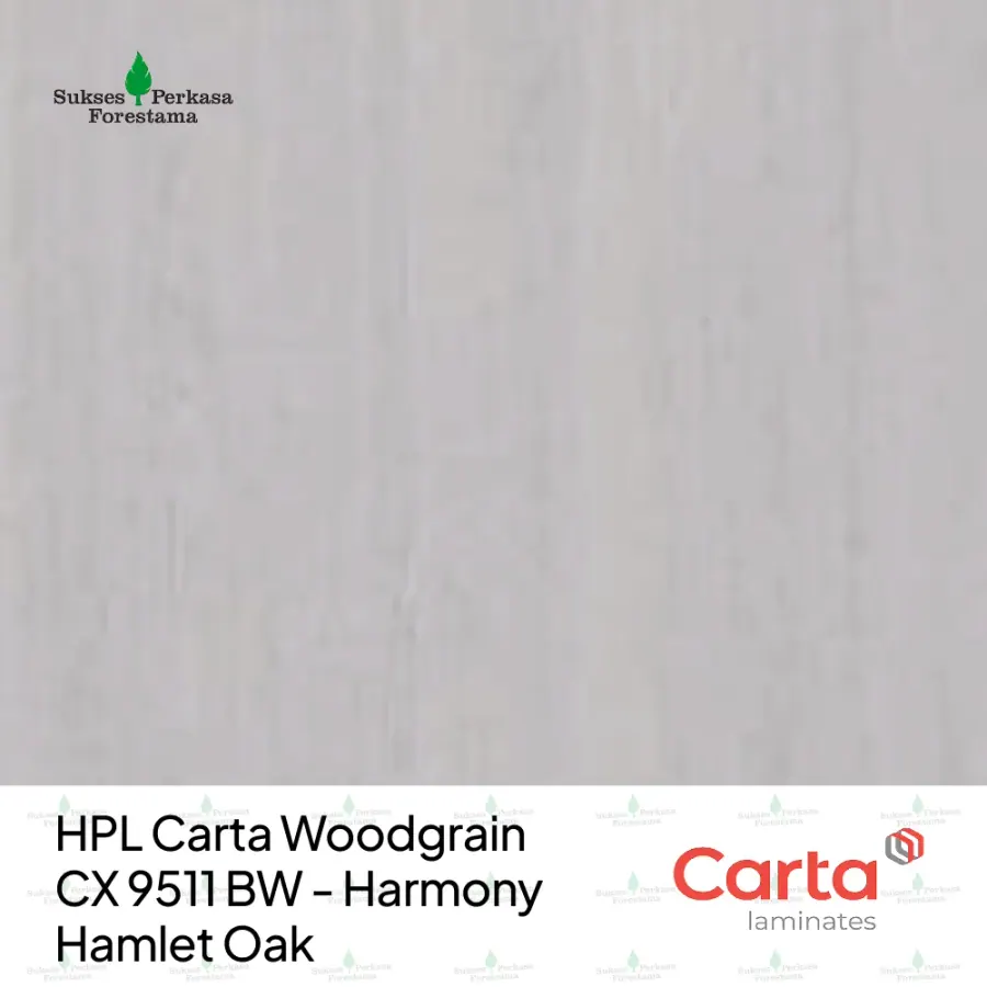 HPL Carta Woodgrain CX 9511 BW - Harmony Hamlet Oak