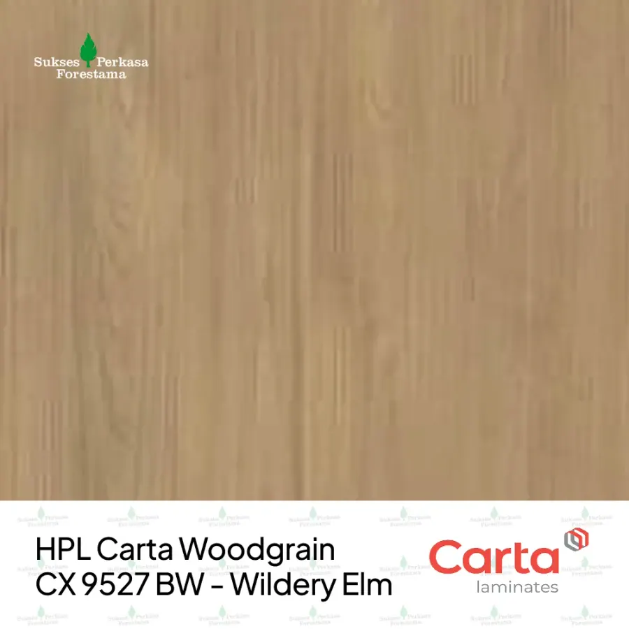 HPL Carta Woodgrain CX 9527 BW - Wildery Elm