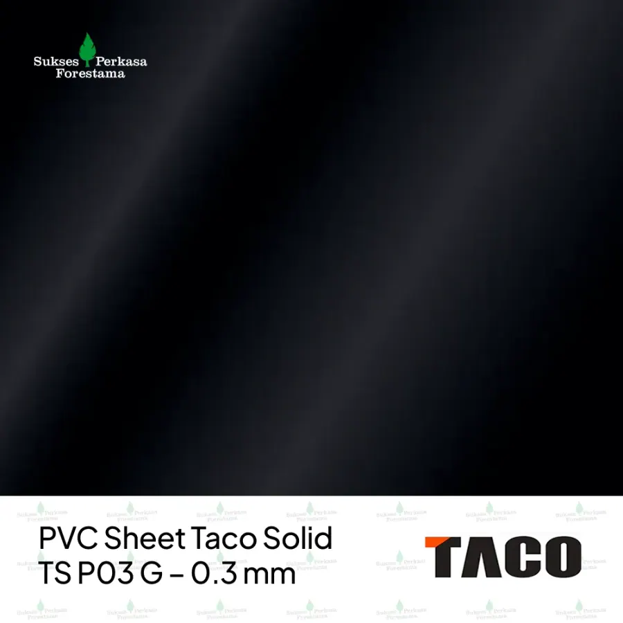 PVC Sheet Taco Solid TS P03 G – 0.3 mm