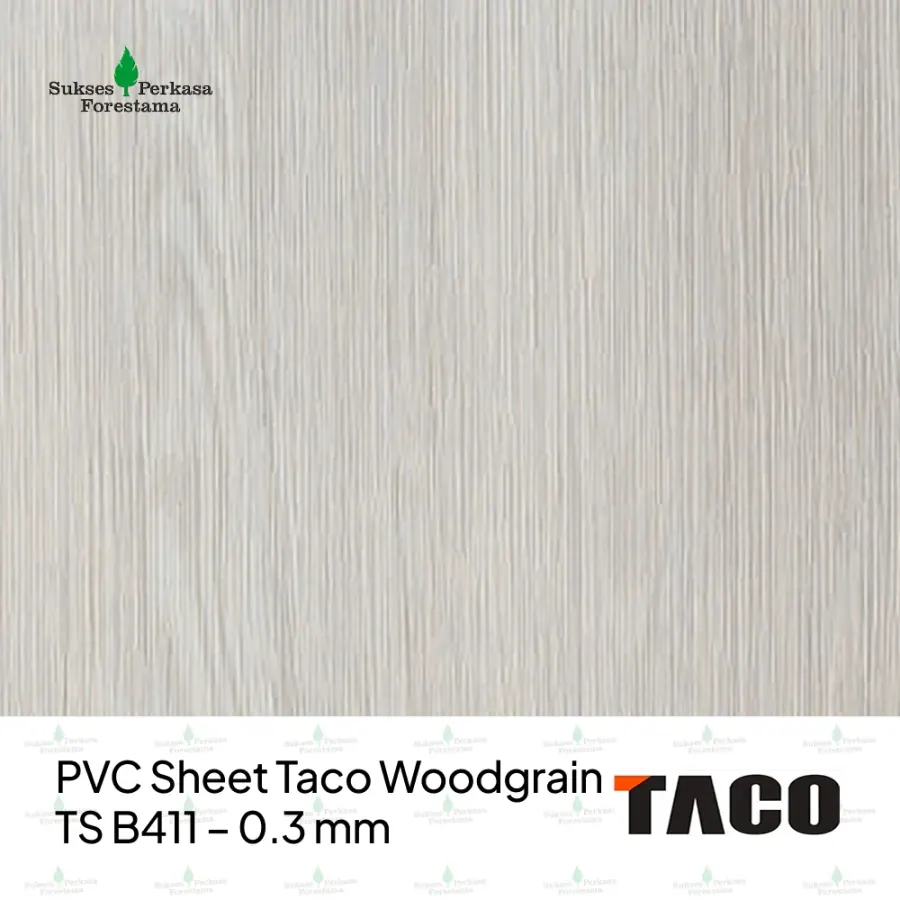 PVC Sheet Taco Woodgrain TS B411 – 0.3 mm