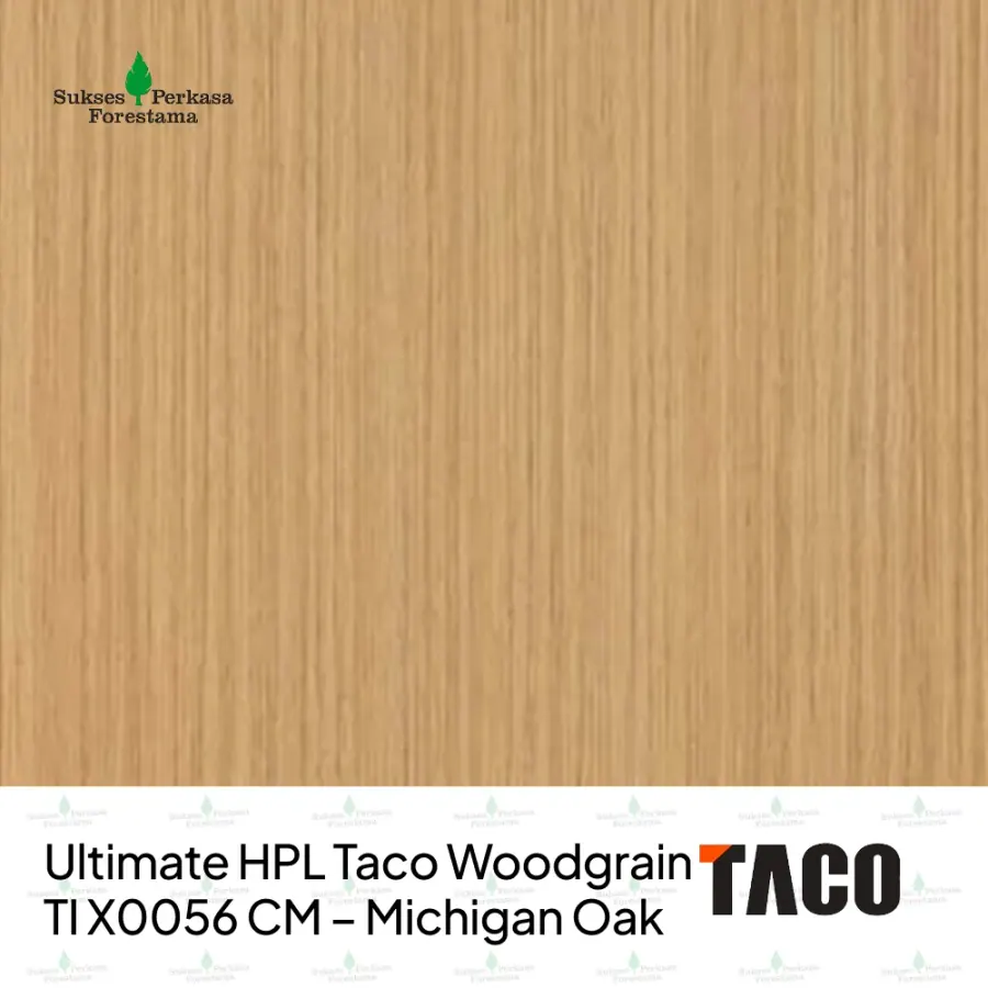 Ultimate HPL Taco Woodgrain TI X0056 CM – Michigan Oak