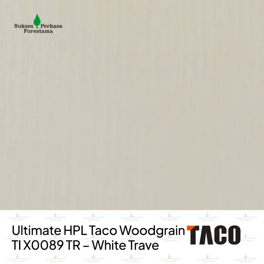 Ultimate HPL Taco Woodgrain TI X0089 TR – White Trave