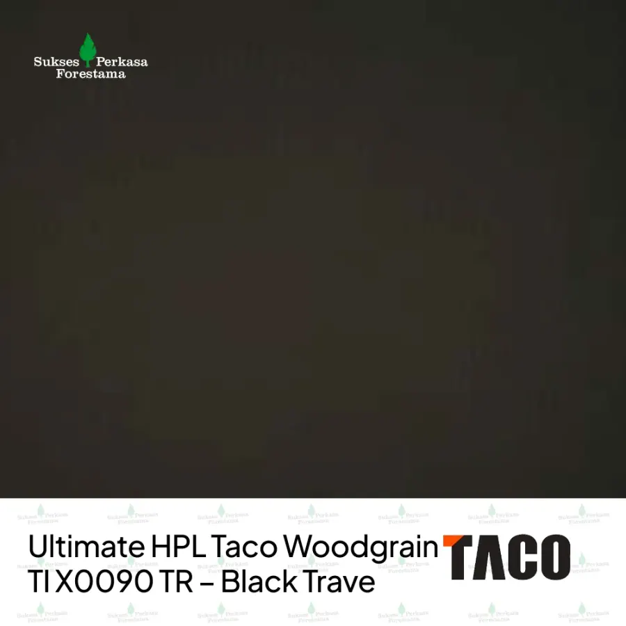 Ultimate HPL Taco Woodgrain TI X0090 TR – Black Trave