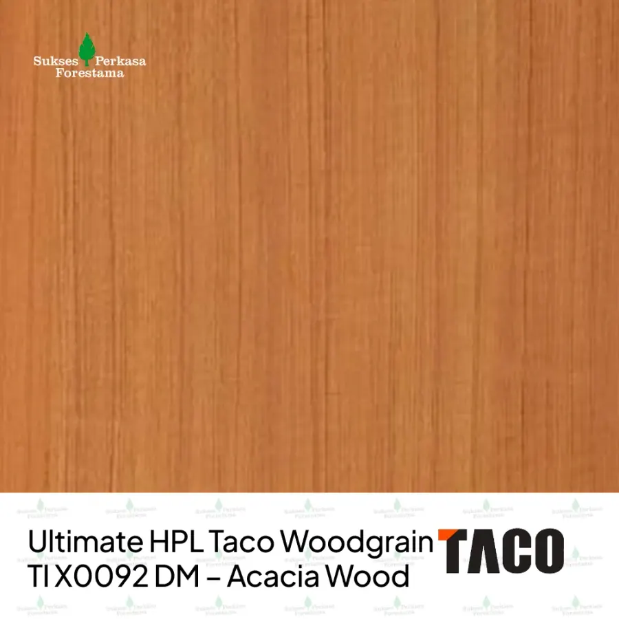 Ultimate HPL Taco Woodgrain TI X0092 DM – Acacia Wood