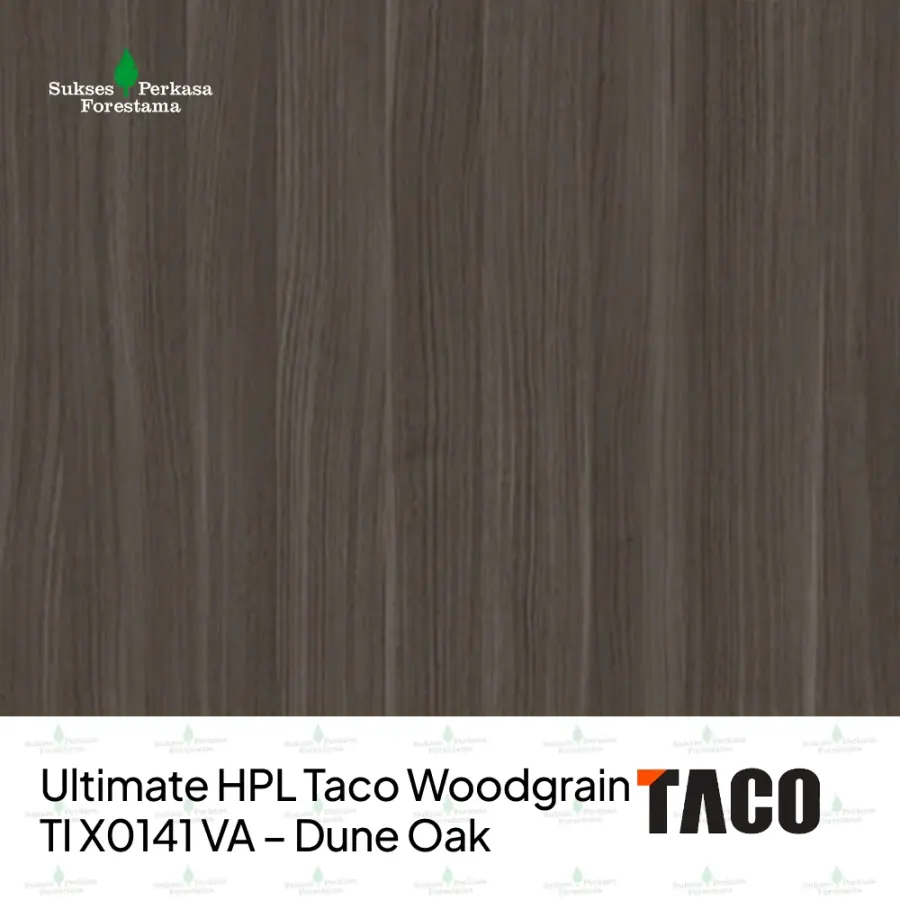 Ultimate HPL Taco Woodgrain TI X0141 VA – Dune Oak
