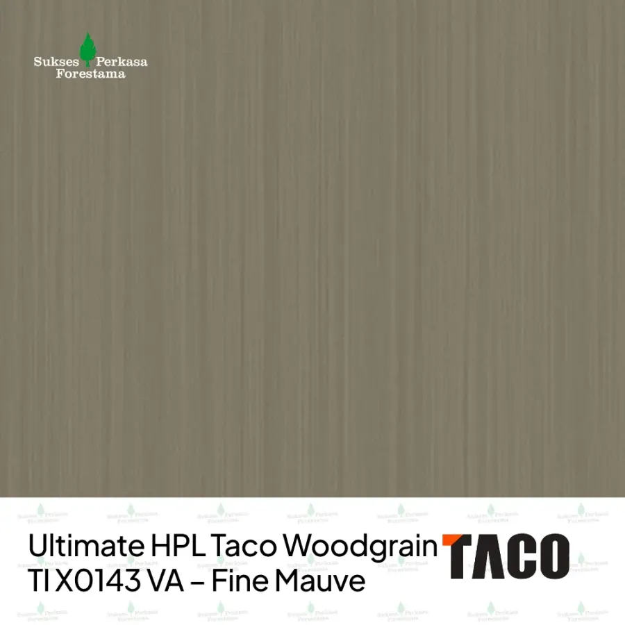 Ultimate HPL Taco Woodgrain TI X0143 VA – Fine Mauve