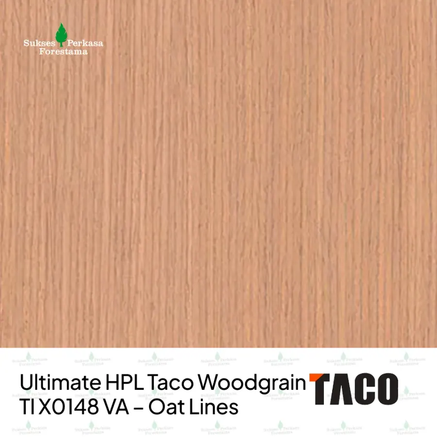Ultimate HPL Taco Woodgrain TI X0148 VA – Oat Lines