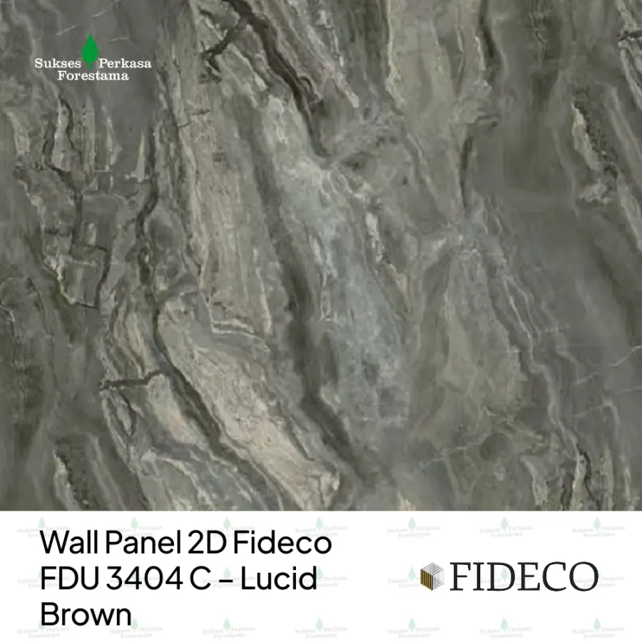 Wall Panel 2D Fideco FDU 3404 C – Lucid Brown