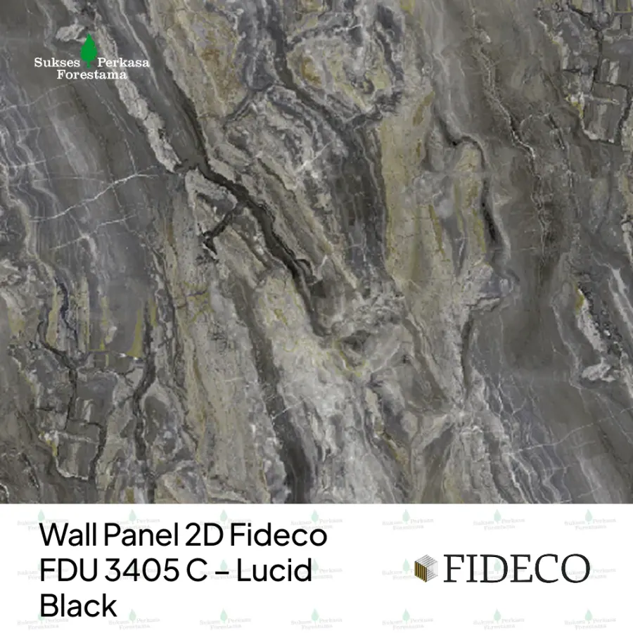 Wall Panel 2D Fideco FDU 3405 C – Lucid Black