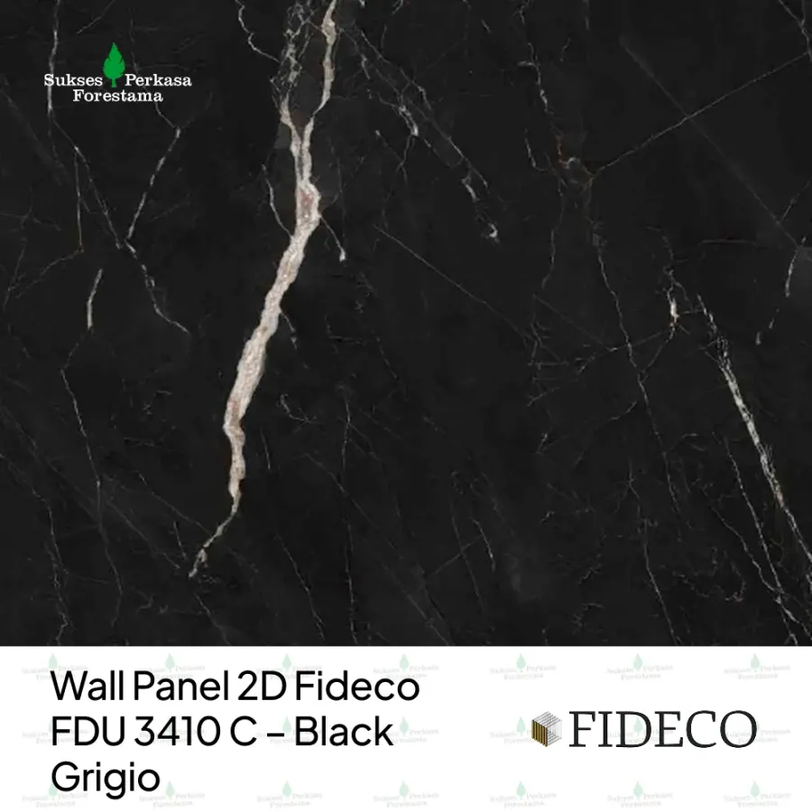 Wall Panel 2D Fideco FDU 3410 C – Black Grigio
