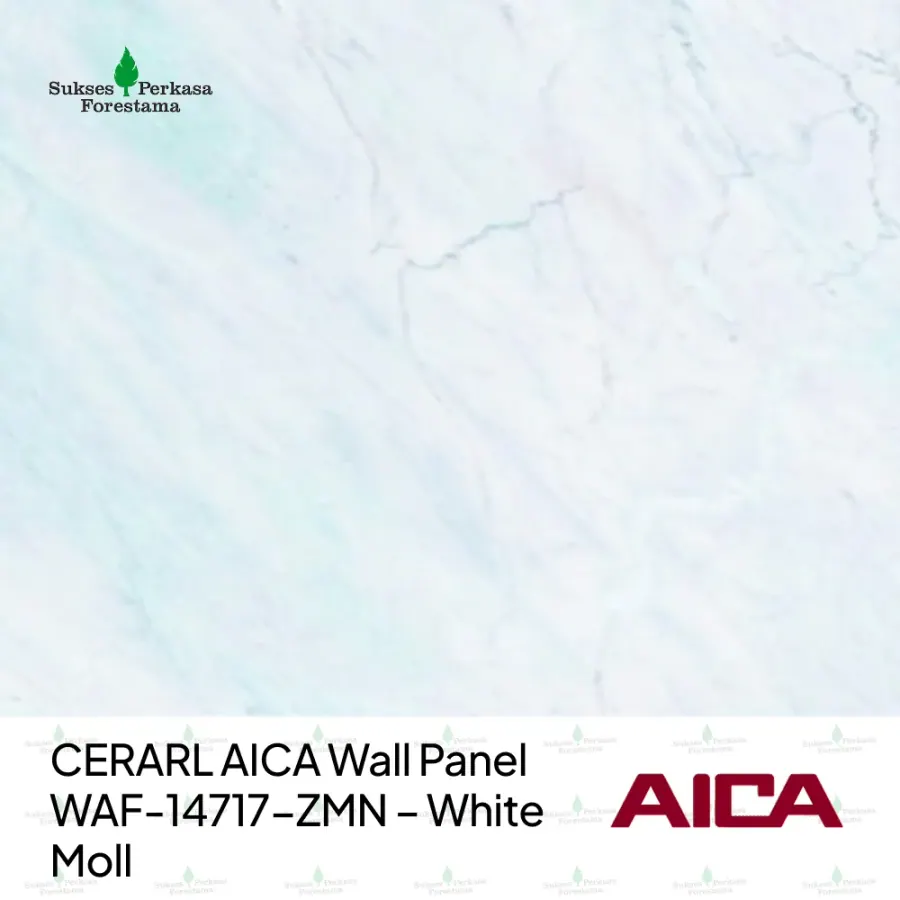 CERARL AICA Wall Panel WAF-14717-ZMN – White Moll