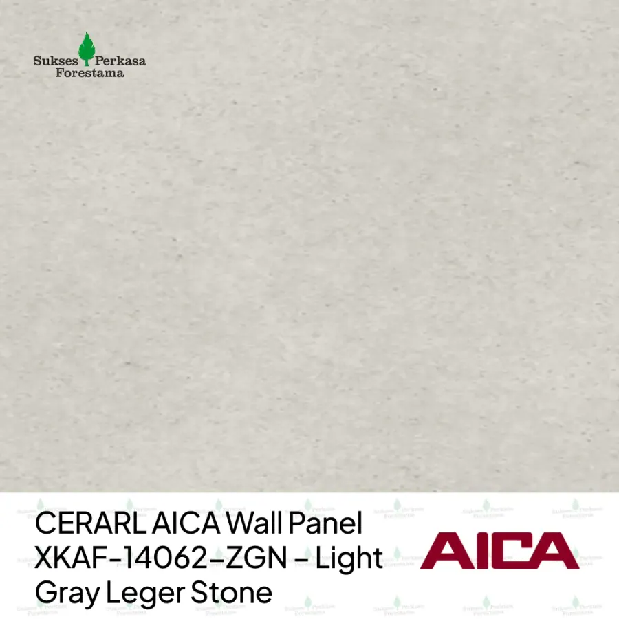 CERARL AICA Wall Panel XKAF-14062-ZGN – Light Gray Leger Stone